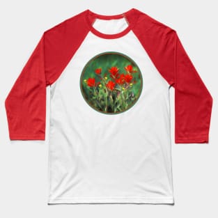 Indian Paintbrush Baseball T-Shirt
